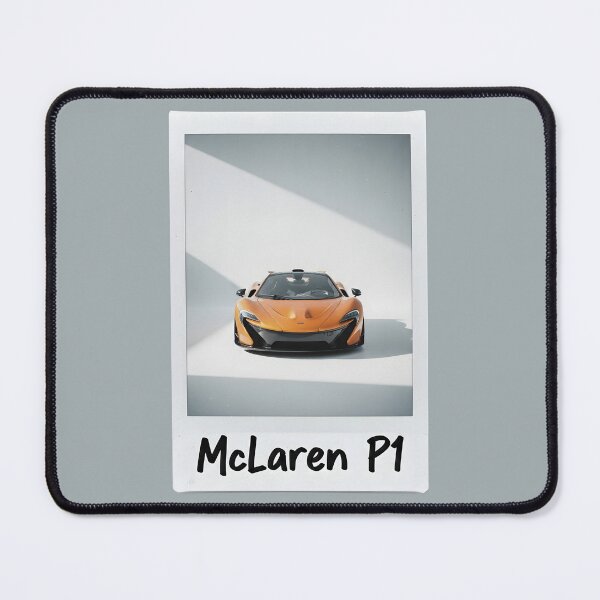 Item preview, Orange McLaren P1 Vintage  Style Hybrid Hypercar Art designed and sold by Motorline44.