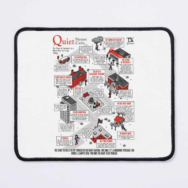 Item preview, Visual Summary Quiet (Susan Cain) designed and sold by TKsuited.