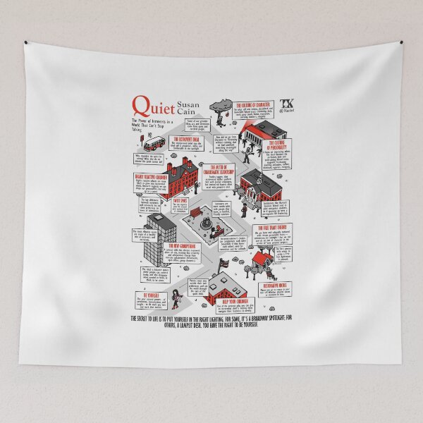 Item preview, Visual Summary Quiet (Susan Cain) designed and sold by TKsuited.