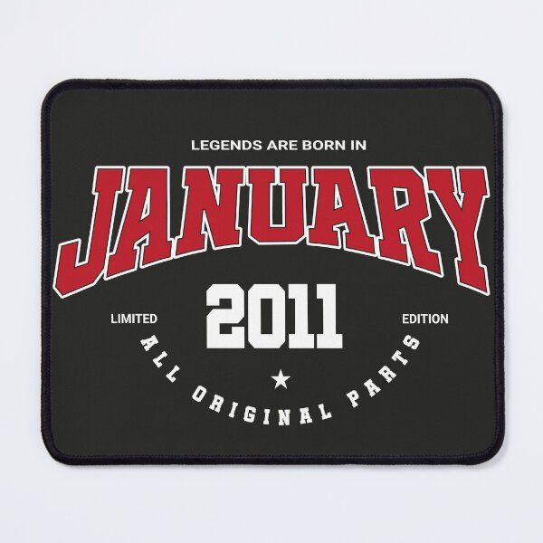 Item preview, January legends 2011 designed and sold by HB Shirts.