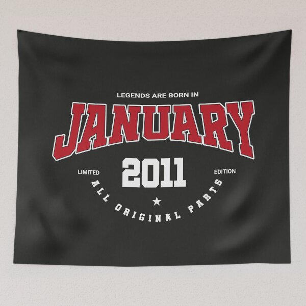Item preview, January legends 2011 designed and sold by HB Shirts.