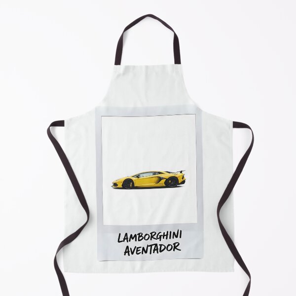 Item preview, Yellow Lamborghini Aventador SVJ Vintage Style Exotic Supercar Art designed and sold by Motorline44.