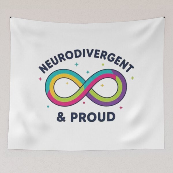Item preview, Neurodivergente y orgulloso designed and sold by biarawesy.