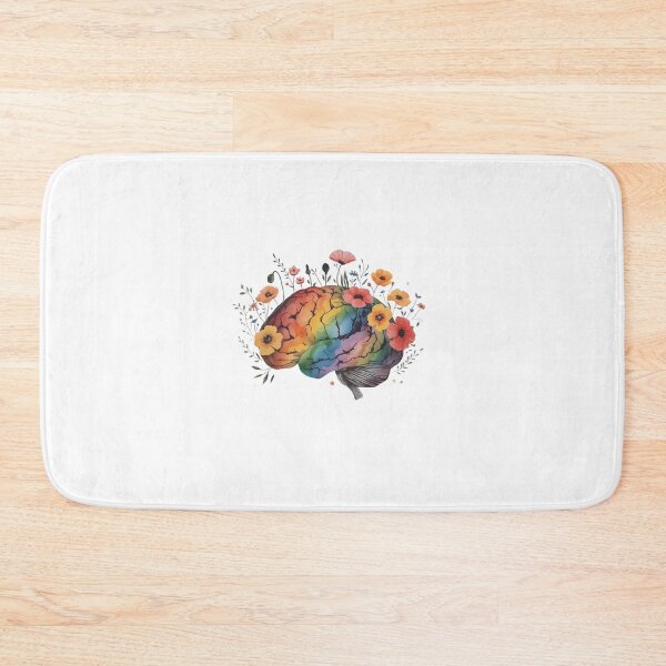 Item preview, Brain made of flowers designed and sold by uunaa.