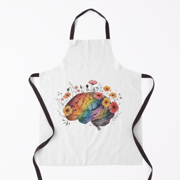 Item preview, Brain made of flowers designed and sold by uunaa.