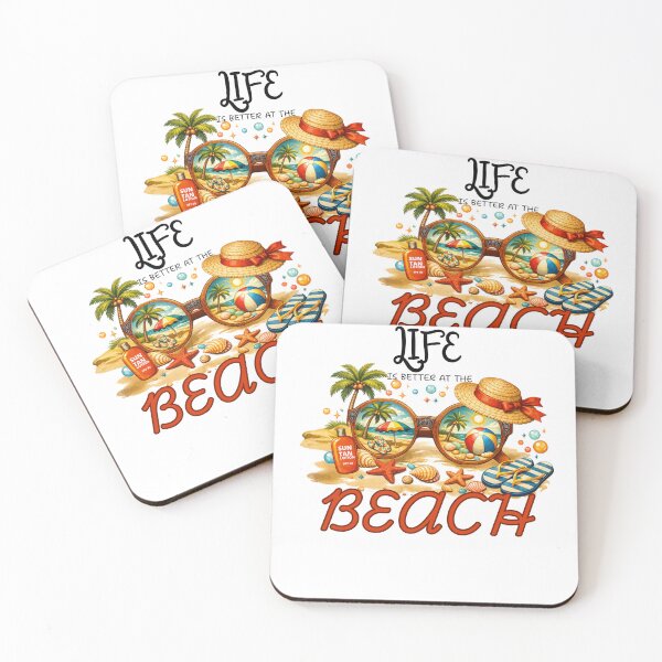Item preview, Life is Better at the BEACH  designed and sold by LazyScreations.