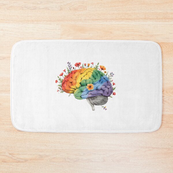 Item preview, Brain made of flowers designed and sold by uunaa.