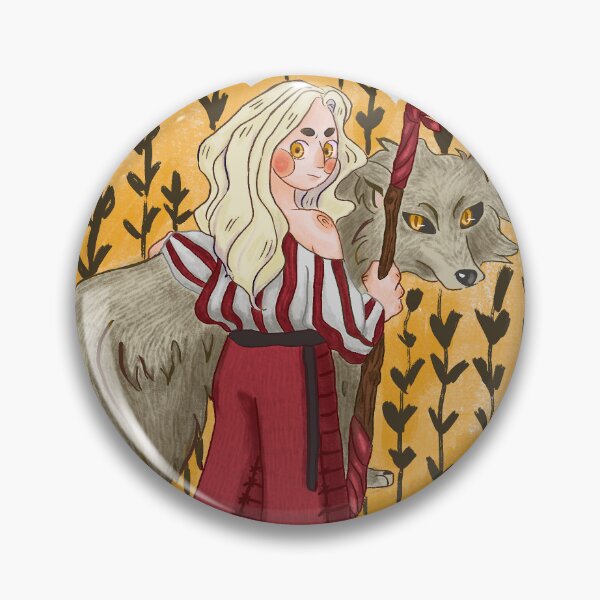 Item preview, Girl with a wolf (Illustration) designed and sold by ankarie.