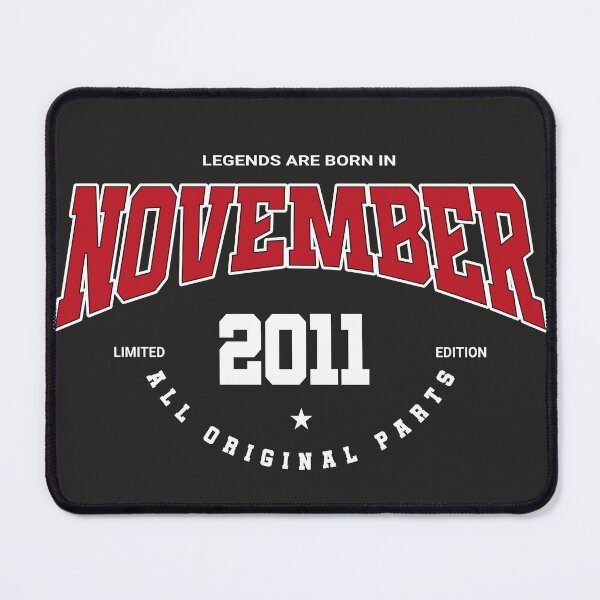 Item preview, November legends 2011 designed and sold by HB Shirts.