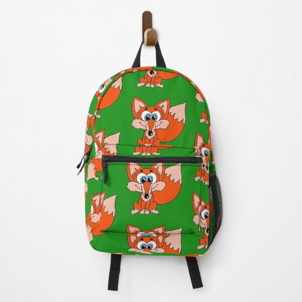 Item preview, Cute Kawaii Orange Fox with Big Blue Eyes designed and sold by CozyCritters8.