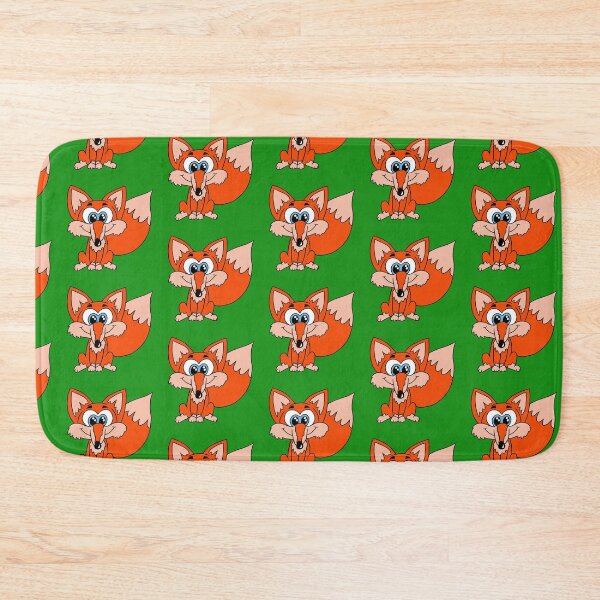 Item preview, Cute Kawaii Orange Fox with Big Blue Eyes designed and sold by CozyCritters8.