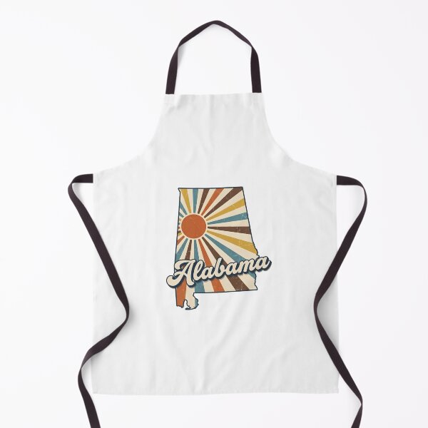 Item preview, Alabama Retro Sunset State Silhouette – Vintage Distressed Design designed and sold by Paper Drip.