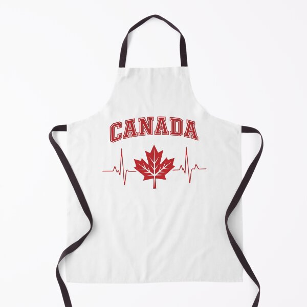 Item preview, Canada Maple Leaf Beating Heart EKG designed and sold by DESTINATIONS DECAL.