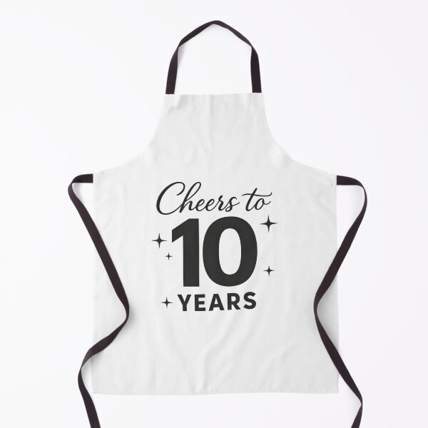 Item preview, Cheers to 10 Years – Funny 10th Birthday / Anniversary Celebration Design designed and sold by rushaib.