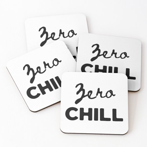 Item preview, Zero Chill Funny Bold Attitude Statement Design designed and sold by Patina & Pixel.