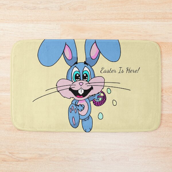 Item preview, Excited Kawaii Easter Bunny Running  designed and sold by CozyCritters8.
