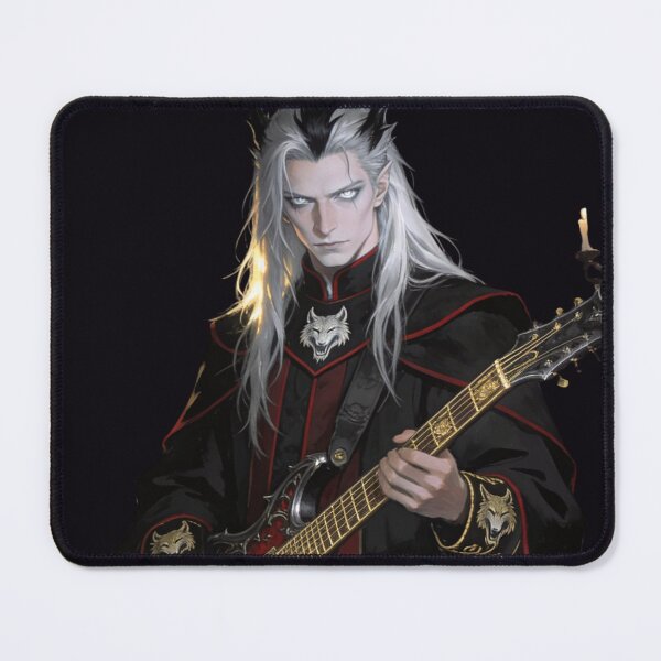 Item preview, Sable Greymane Lead Guitarist  designed and sold by GeoWhimsy Studio.