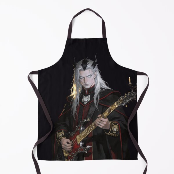 Item preview, Sable Greymane Lead Guitarist designed and sold by GeoWhimsy Studio.