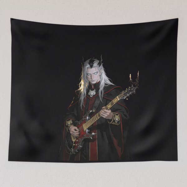 Item preview, Sable Greymane Lead Guitarist  designed and sold by GeoWhimsy Studio.