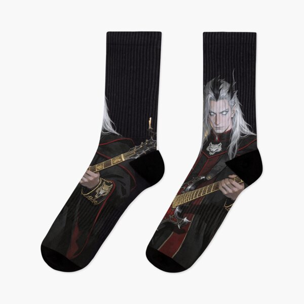 Item preview, Sable Greymane Lead Guitarist  designed and sold by GeoWhimsy Studio.