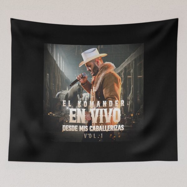 Item preview, El Komander - En Vivo Desde Mis Caballerizas, Vol. 1 album 2024 designed and sold by CreepyApparel.
