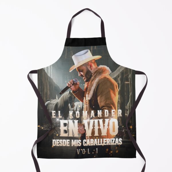 Aperçu de l'œuvre El Komander - En Vivo Desde Mis Caballerizas, Vol. 1 album 2024 créée et vendue par CreepyApparel.