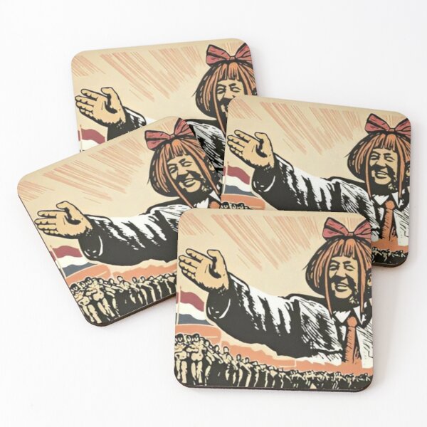 Item preview, Mymy Schoppenboer Mao Dutch Propaganda | Ongezellig Netherlands Revolution Meme designed and sold by Based History.