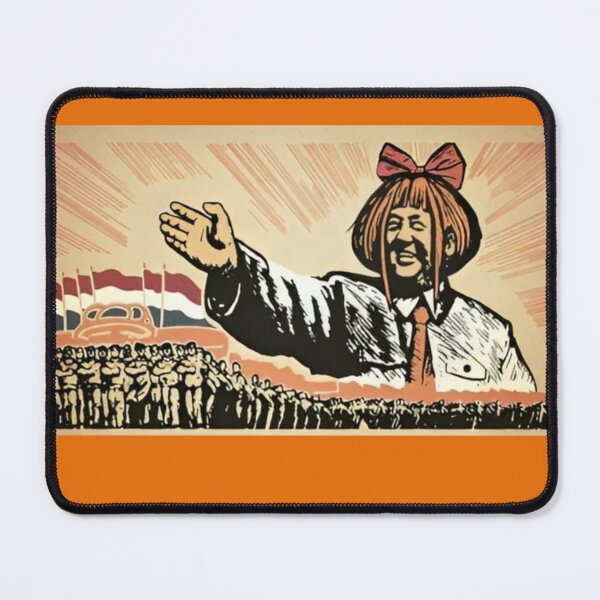 Item preview, Mymy Schoppenboer Mao Dutch Propaganda | Ongezellig Netherlands Revolution Meme designed and sold by Based History.