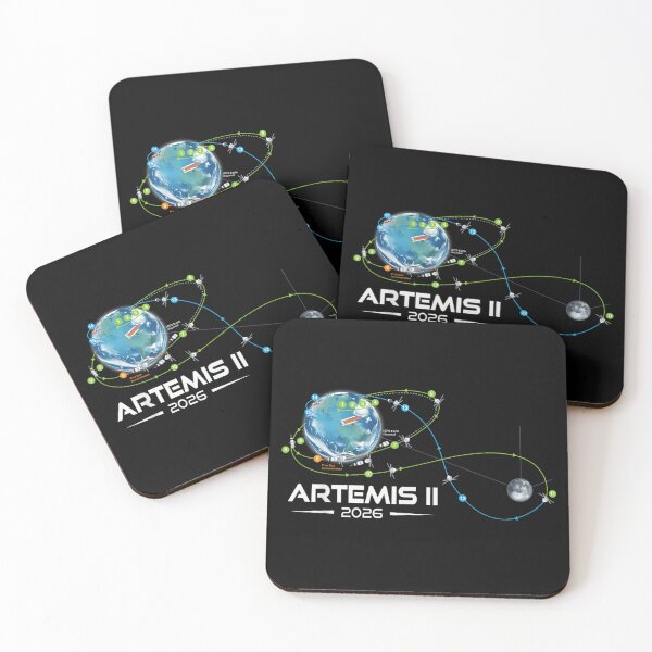 Item preview, Artemis II NASA Moon Mission 2026 Space Exploration Flight Path Science Astronaut Gear designed and sold by StanaLuis.