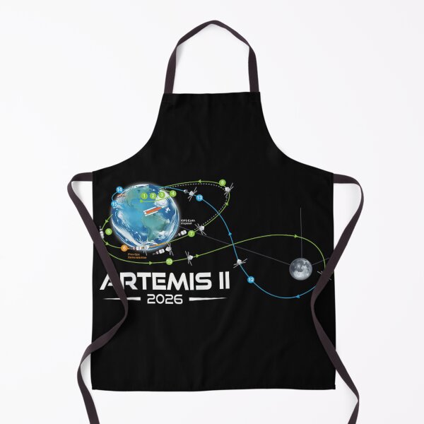 Item preview, Artemis II NASA Moon Mission 2026 Space Exploration Flight Path Science Astronaut Gear designed and sold by StanaLuis.