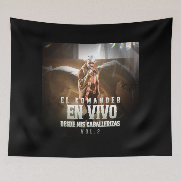 Item preview, El Komander - En Vivo Desde Mis Caballerizas, Vol. 2 album 2024 designed and sold by CreepyApparel.