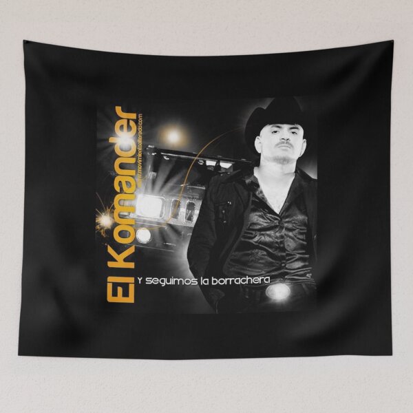 Item preview, El Komander - Y Seguimos La Borrachera album 2011 designed and sold by CreepyApparel.