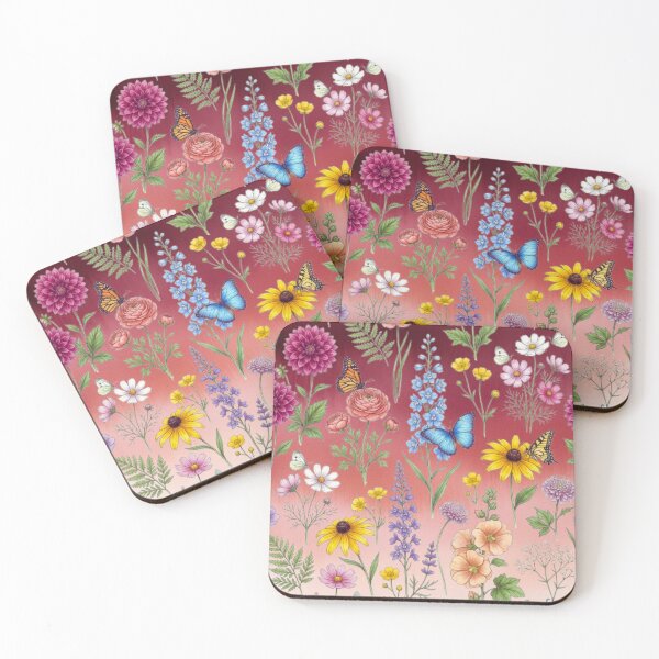 Item preview, Maximalist Floral & Butterfly Art designed and sold by BLUESKY11a.