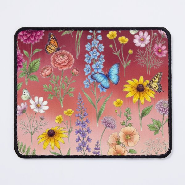 Item preview, Maximalist Floral & Butterfly Art designed and sold by BLUESKY11a.