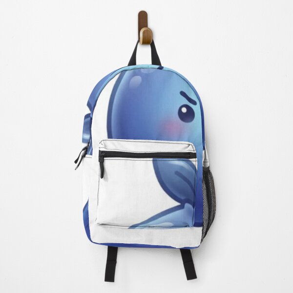 Item preview, Angry Blueberry Kawaii Sticker – Cute Minimal Mood Fruit Design designed and sold by Dakochaaan.