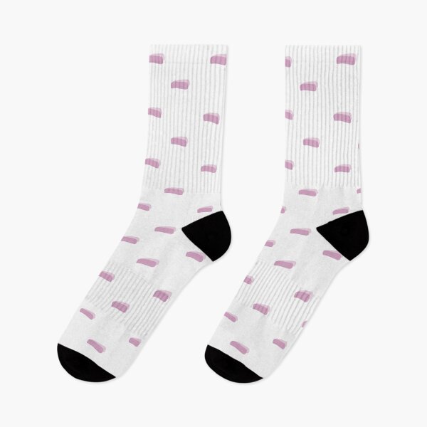 Item preview, Pastel Magenta Minimalist Dashes on White designed and sold by KSimpson838.