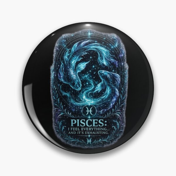 Item preview, Pisces Zodiac Gift – I Feel Everything And It’s Exhausting Pisces Design designed and sold by Anyshca.