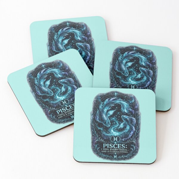 Item preview, Pisces Zodiac Gift – I Feel Everything And It’s Exhausting Pisces Design designed and sold by Anyshca.