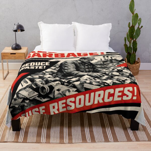 Item preview, Recycle for Tomorrow – Propaganda Style designed and sold by ForeverPrintsOK.