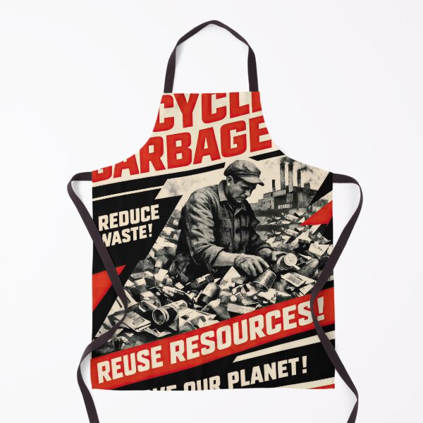 Item preview, Recycle for Tomorrow – Propaganda Style designed and sold by ForeverPrintsOK.