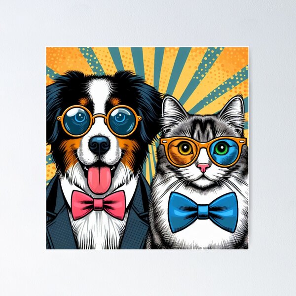 Item preview, DOG AND CAT 4 designed and sold by redmoon64.