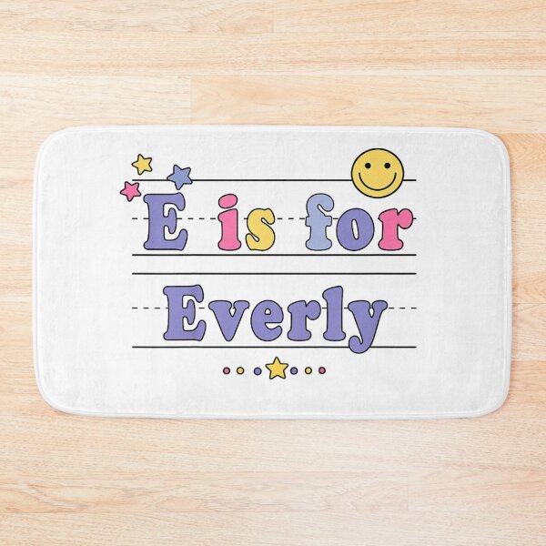 Item preview, Personalized Name E is for Everly Colorful Kindergarten School Student Back To School designed and sold by DuneHaicna.