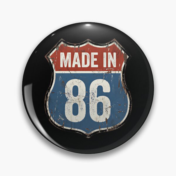 Item preview, Vintage Car Lover Sign 1986 Made in 1986 40th Birthday 40 Years Old designed and sold by Blok45.