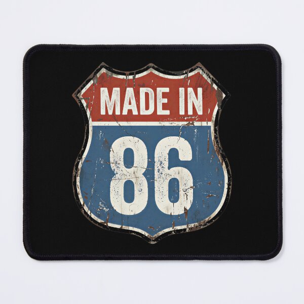 Item preview, Vintage Car Lover Sign 1986 Made in 1986 40th Birthday 40 Years Old designed and sold by Blok45.