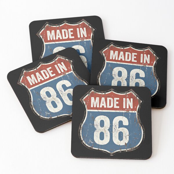 Item preview, Vintage Car Lover Sign 1986 Made in 1986 40th Birthday 40 Years Old designed and sold by Blok45.
