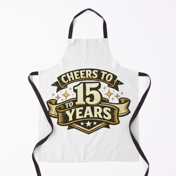 Item preview, Cheers to 15 Years – Funny 15th Birthday / Anniversary Celebration Design designed and sold by rushaib.
