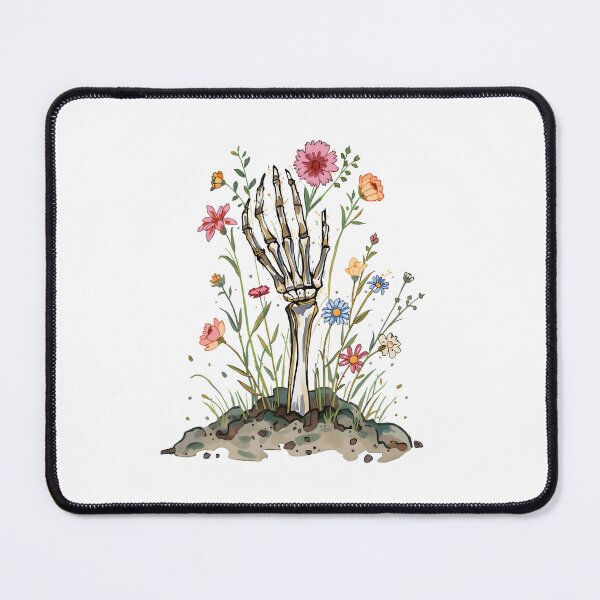 Item preview, Bones and flowers designed and sold by uunaa.