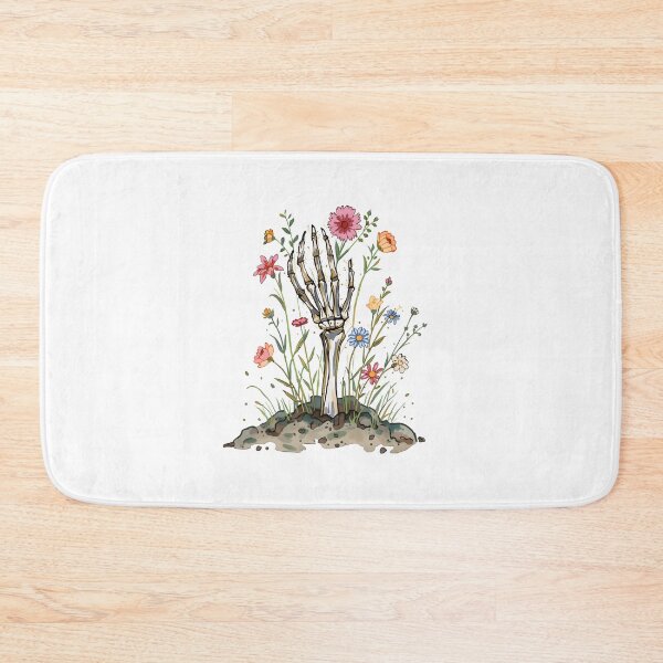 Item preview, Bones and flowers designed and sold by uunaa.