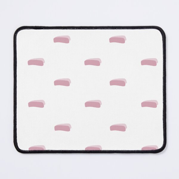 Item preview, Pastel Crimson Minimalist Dashes on White designed and sold by KSimpson838.
