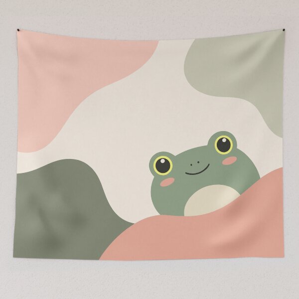 Item preview, Cute Frog Organic Graphic designed and sold by TraditionalCA.